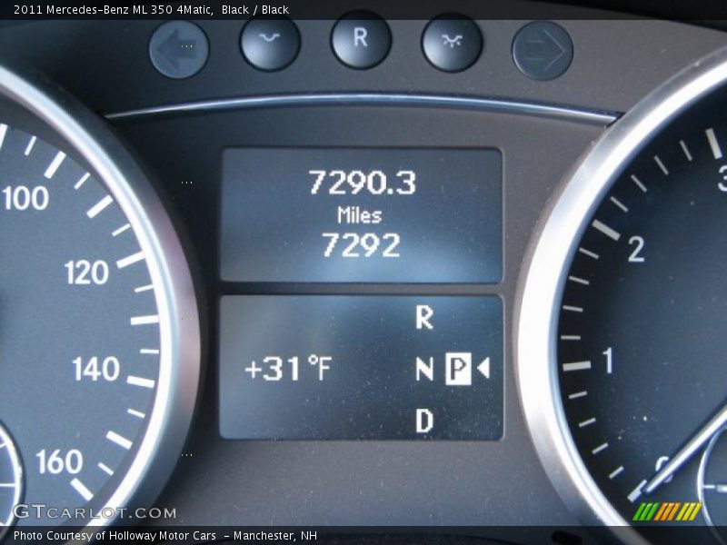 Black / Black 2011 Mercedes-Benz ML 350 4Matic