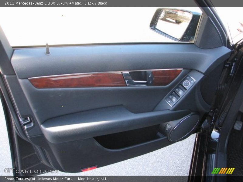 Black / Black 2011 Mercedes-Benz C 300 Luxury 4Matic