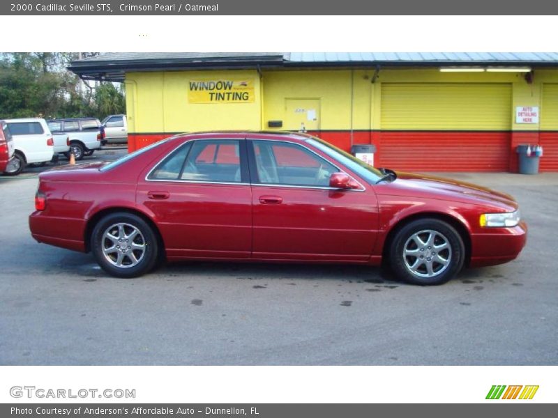 Crimson Pearl / Oatmeal 2000 Cadillac Seville STS