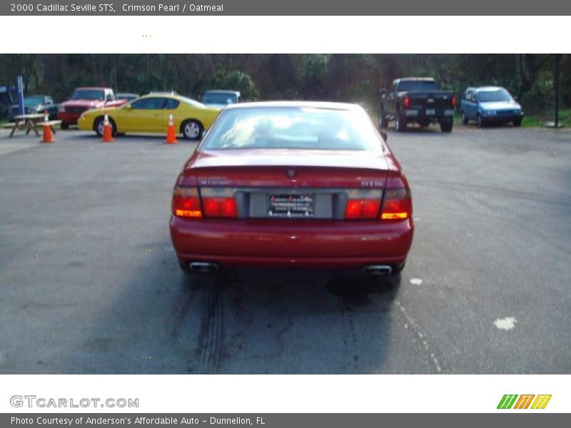 Crimson Pearl / Oatmeal 2000 Cadillac Seville STS