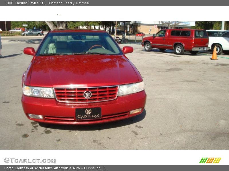 Crimson Pearl / Oatmeal 2000 Cadillac Seville STS