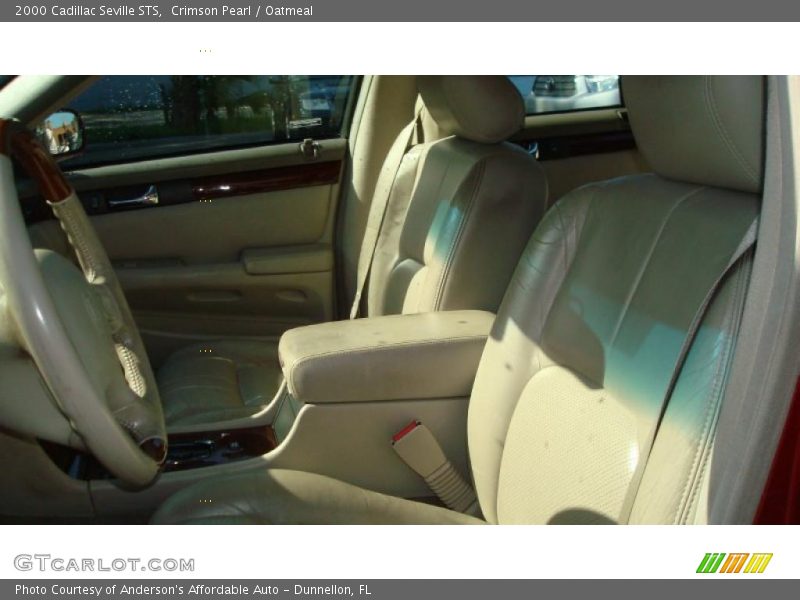 Crimson Pearl / Oatmeal 2000 Cadillac Seville STS