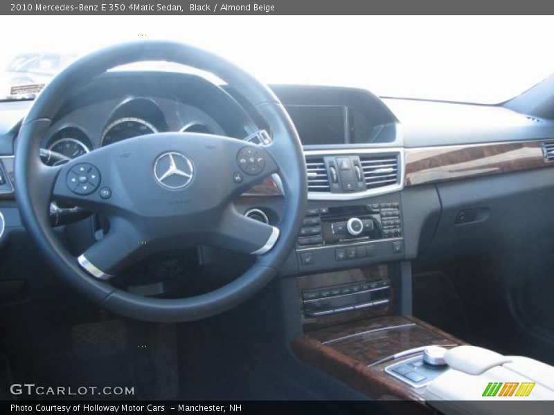 Black / Almond Beige 2010 Mercedes-Benz E 350 4Matic Sedan