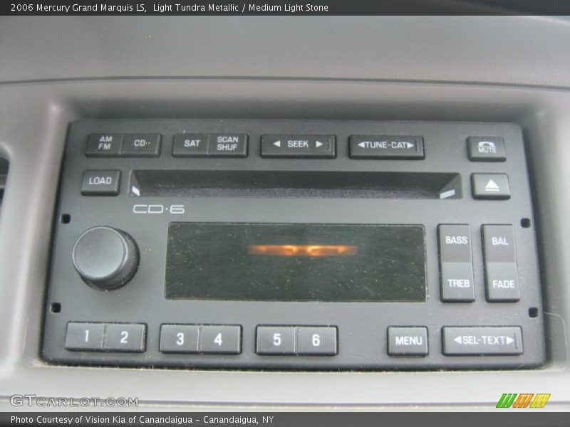 Controls of 2006 Grand Marquis LS