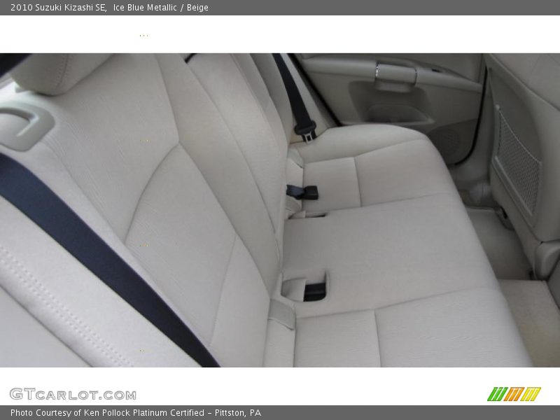 Ice Blue Metallic / Beige 2010 Suzuki Kizashi SE