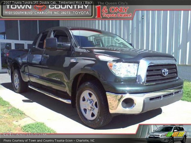 Timberland Mica / Black 2007 Toyota Tundra SR5 Double Cab