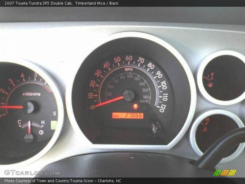 Timberland Mica / Black 2007 Toyota Tundra SR5 Double Cab
