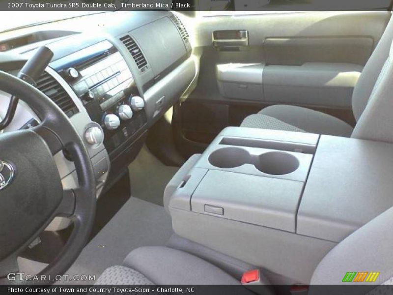Timberland Mica / Black 2007 Toyota Tundra SR5 Double Cab