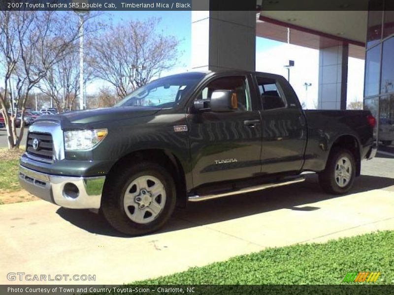 Timberland Mica / Black 2007 Toyota Tundra SR5 Double Cab
