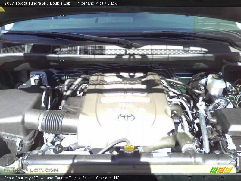 Timberland Mica / Black 2007 Toyota Tundra SR5 Double Cab