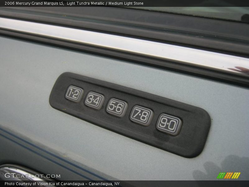Light Tundra Metallic / Medium Light Stone 2006 Mercury Grand Marquis LS