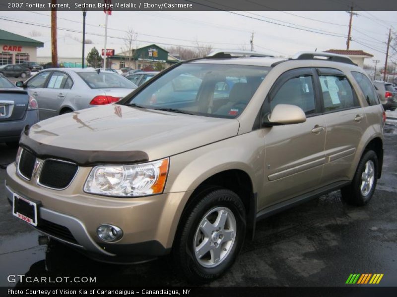 Sedona Beige Metallic / Ebony/Cashmere 2007 Pontiac Torrent
