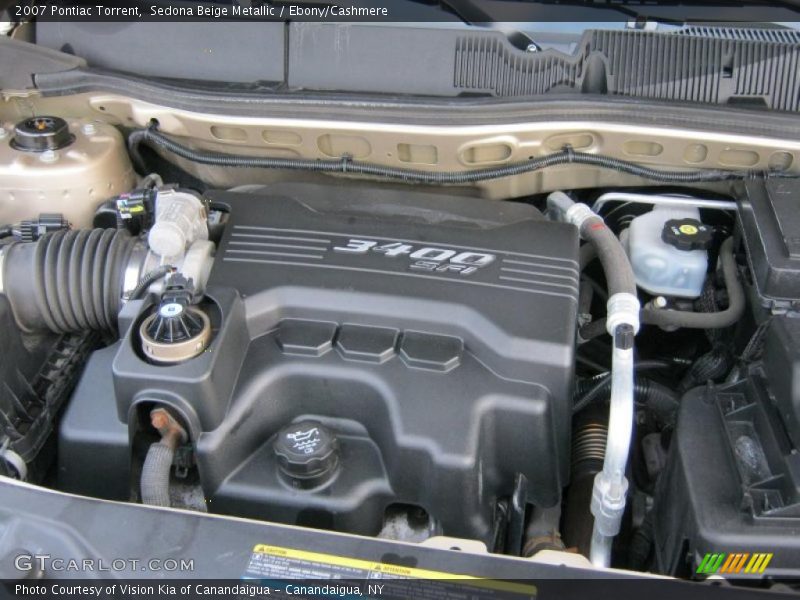 Sedona Beige Metallic / Ebony/Cashmere 2007 Pontiac Torrent