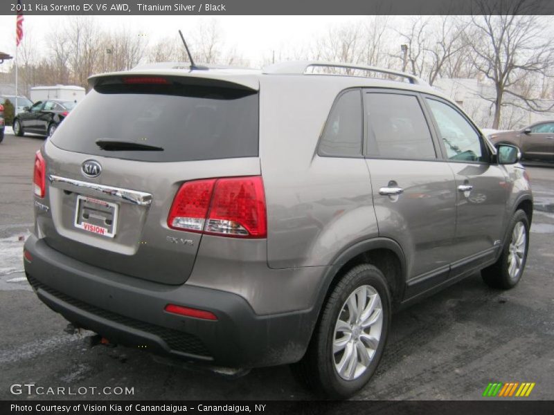  2011 Sorento EX V6 AWD Titanium Silver