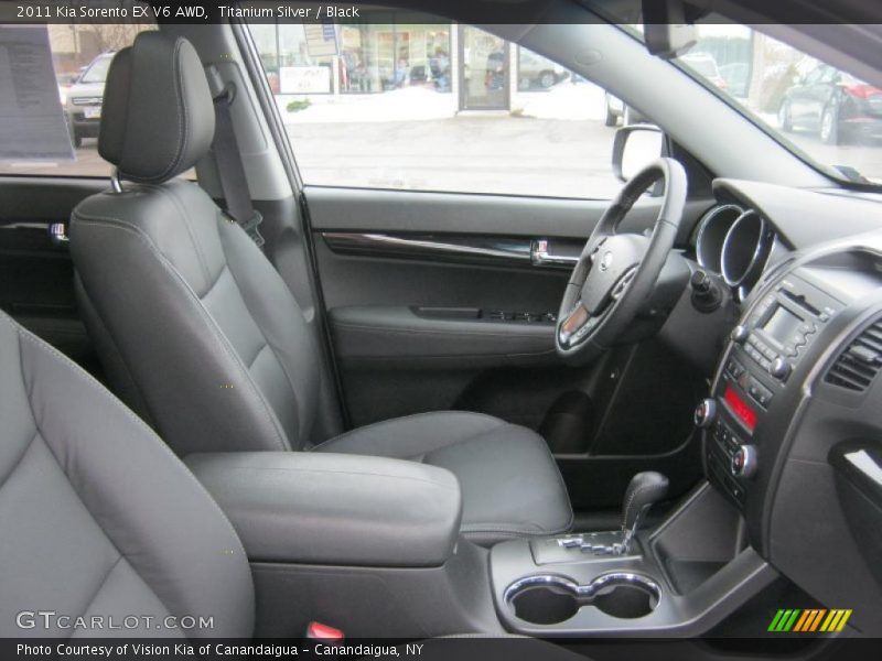  2011 Sorento EX V6 AWD Black Interior
