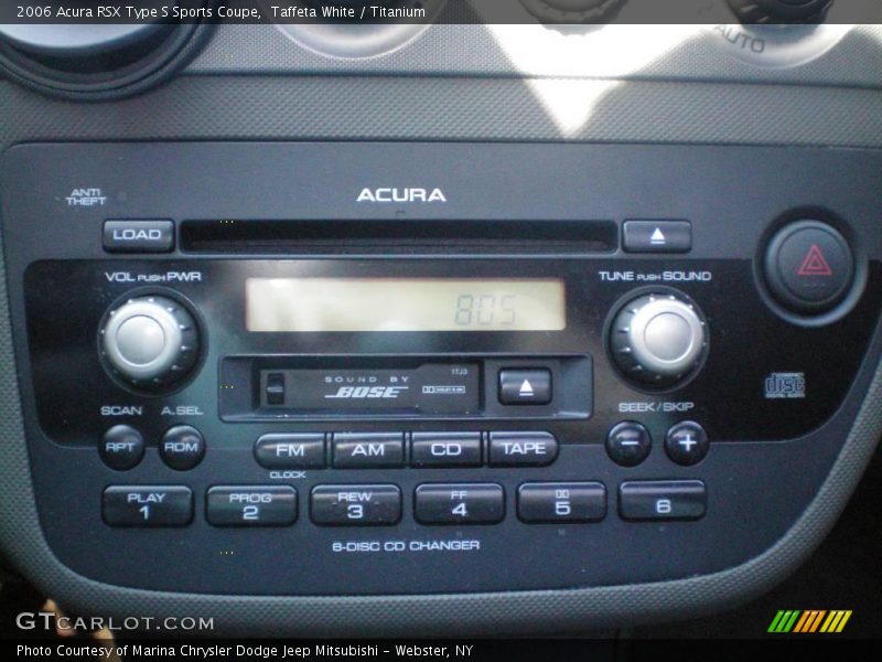 Taffeta White / Titanium 2006 Acura RSX Type S Sports Coupe