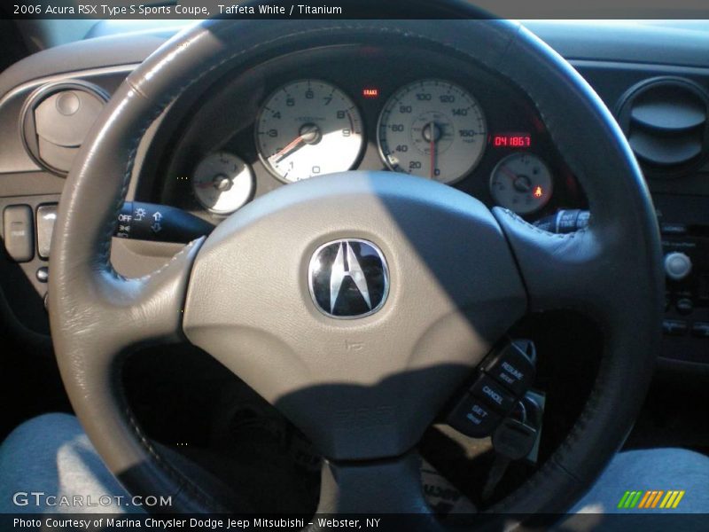 Taffeta White / Titanium 2006 Acura RSX Type S Sports Coupe