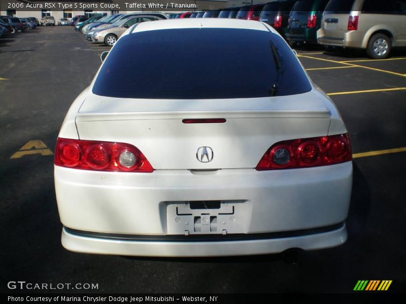 Taffeta White / Titanium 2006 Acura RSX Type S Sports Coupe