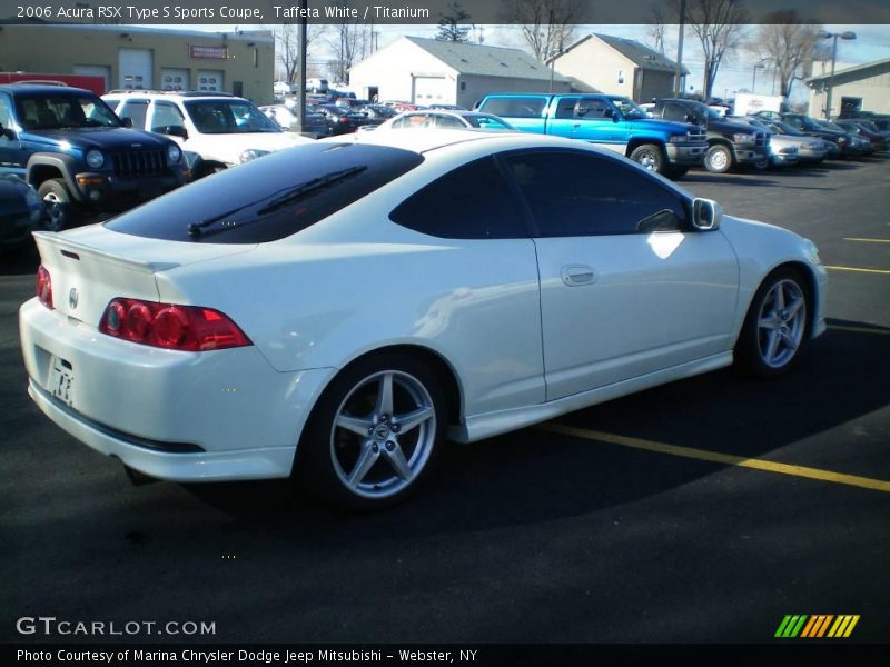 Taffeta White / Titanium 2006 Acura RSX Type S Sports Coupe