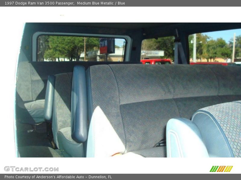  1997 Ram Van 3500 Passenger Blue Interior