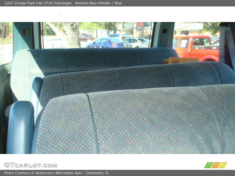 Medium Blue Metallic / Blue 1997 Dodge Ram Van 3500 Passenger