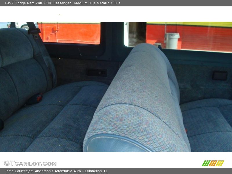 Medium Blue Metallic / Blue 1997 Dodge Ram Van 3500 Passenger