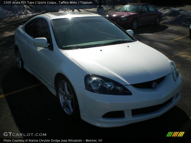 Taffeta White / Titanium 2006 Acura RSX Type S Sports Coupe