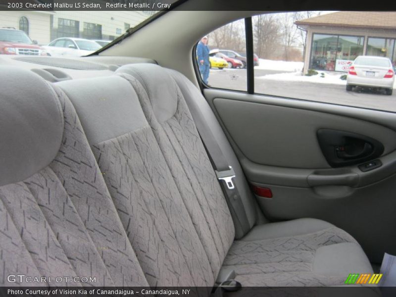 Redfire Metallic / Gray 2003 Chevrolet Malibu LS Sedan