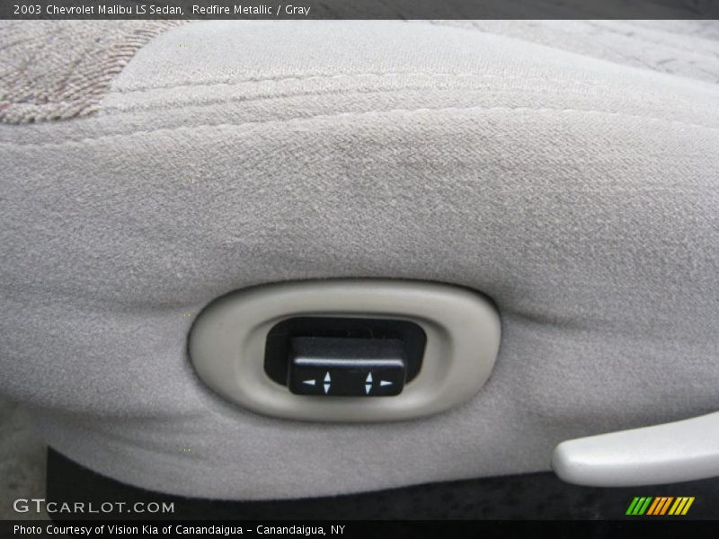 Redfire Metallic / Gray 2003 Chevrolet Malibu LS Sedan