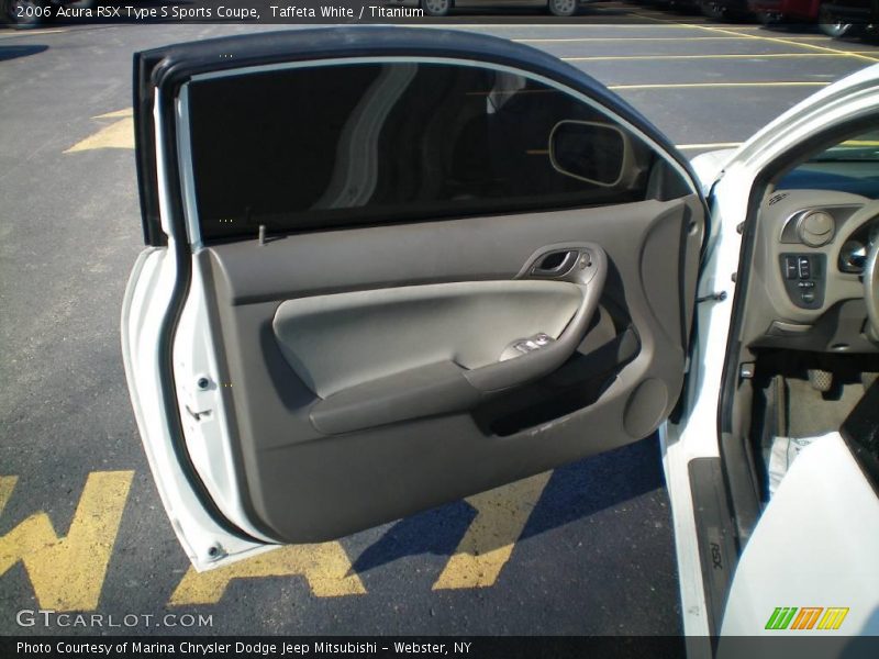 Taffeta White / Titanium 2006 Acura RSX Type S Sports Coupe