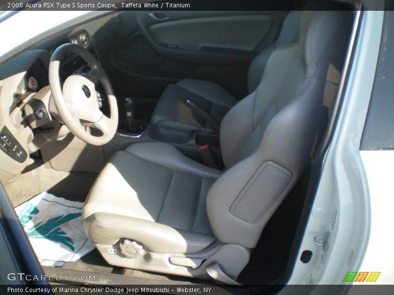 Taffeta White / Titanium 2006 Acura RSX Type S Sports Coupe