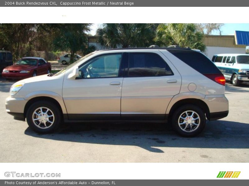 Cappuccino Frost Metallic / Neutral Beige 2004 Buick Rendezvous CXL