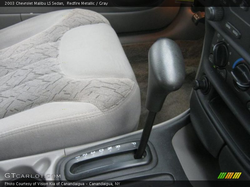 Redfire Metallic / Gray 2003 Chevrolet Malibu LS Sedan