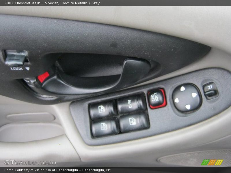 Redfire Metallic / Gray 2003 Chevrolet Malibu LS Sedan