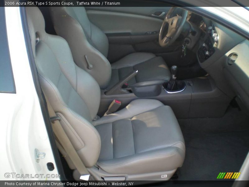 Taffeta White / Titanium 2006 Acura RSX Type S Sports Coupe