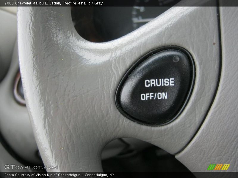 Redfire Metallic / Gray 2003 Chevrolet Malibu LS Sedan
