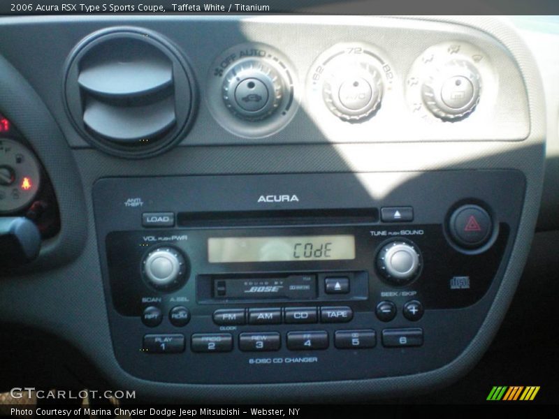 Taffeta White / Titanium 2006 Acura RSX Type S Sports Coupe