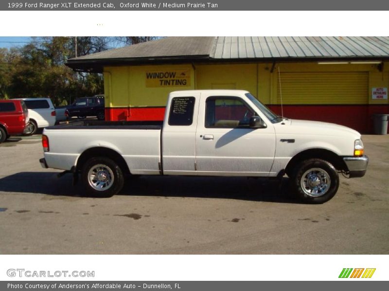 Oxford White / Medium Prairie Tan 1999 Ford Ranger XLT Extended Cab