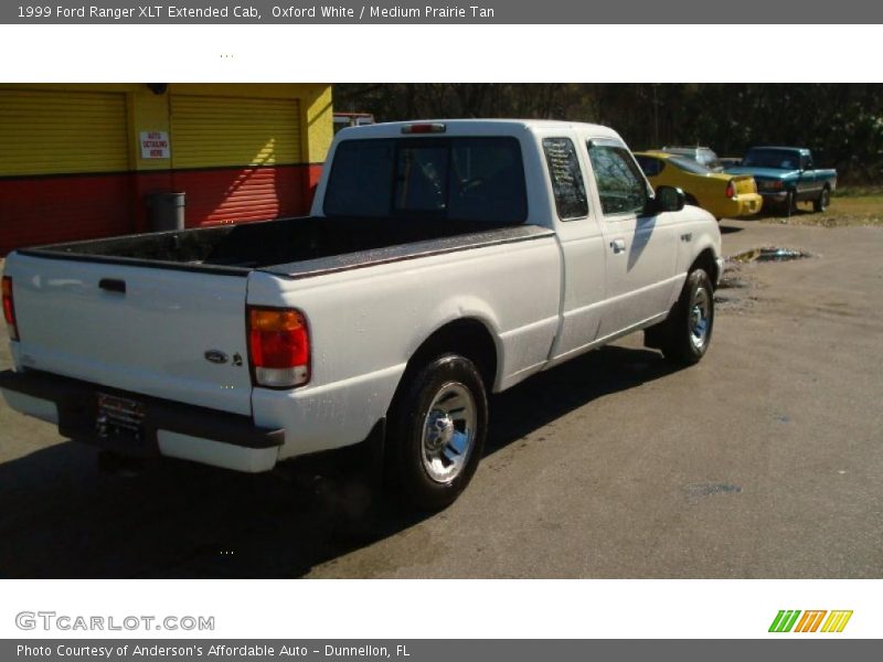 Oxford White / Medium Prairie Tan 1999 Ford Ranger XLT Extended Cab