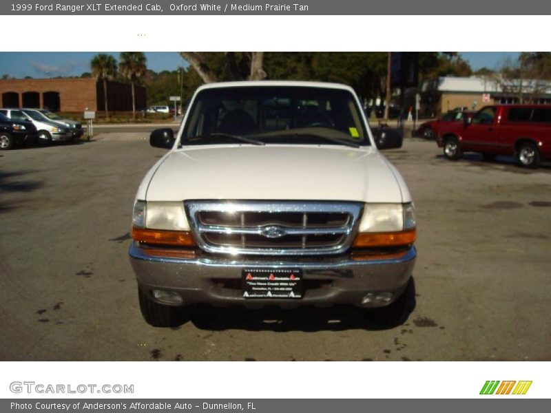 Oxford White / Medium Prairie Tan 1999 Ford Ranger XLT Extended Cab