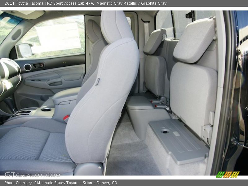  2011 Tacoma TRD Sport Access Cab 4x4 Graphite Gray Interior