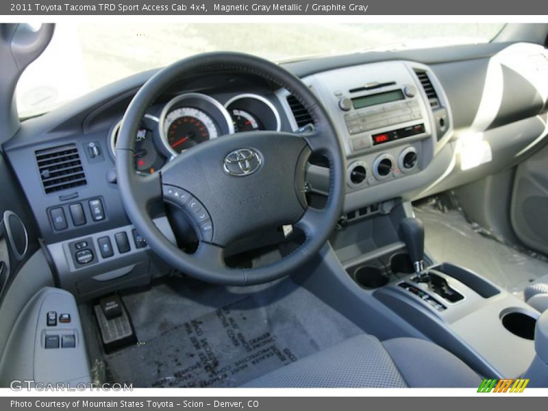 Magnetic Gray Metallic / Graphite Gray 2011 Toyota Tacoma TRD Sport Access Cab 4x4
