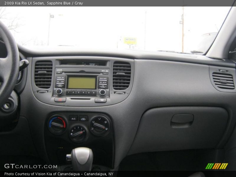 Sapphire Blue / Gray 2009 Kia Rio LX Sedan