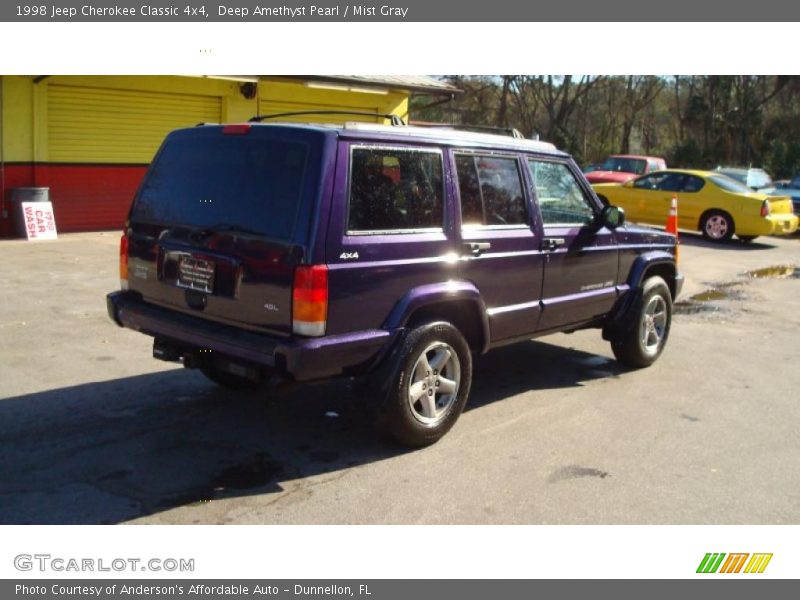  1998 Cherokee Classic 4x4 Deep Amethyst Pearl