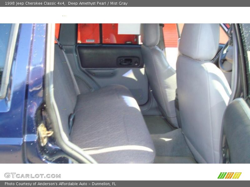 Deep Amethyst Pearl / Mist Gray 1998 Jeep Cherokee Classic 4x4