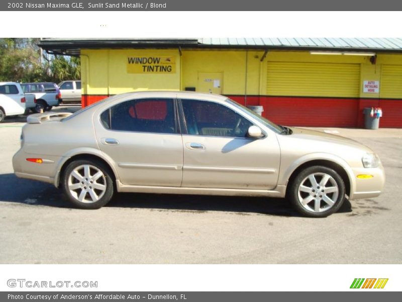 Sunlit Sand Metallic / Blond 2002 Nissan Maxima GLE