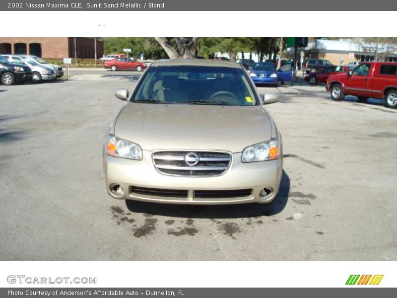 Sunlit Sand Metallic / Blond 2002 Nissan Maxima GLE