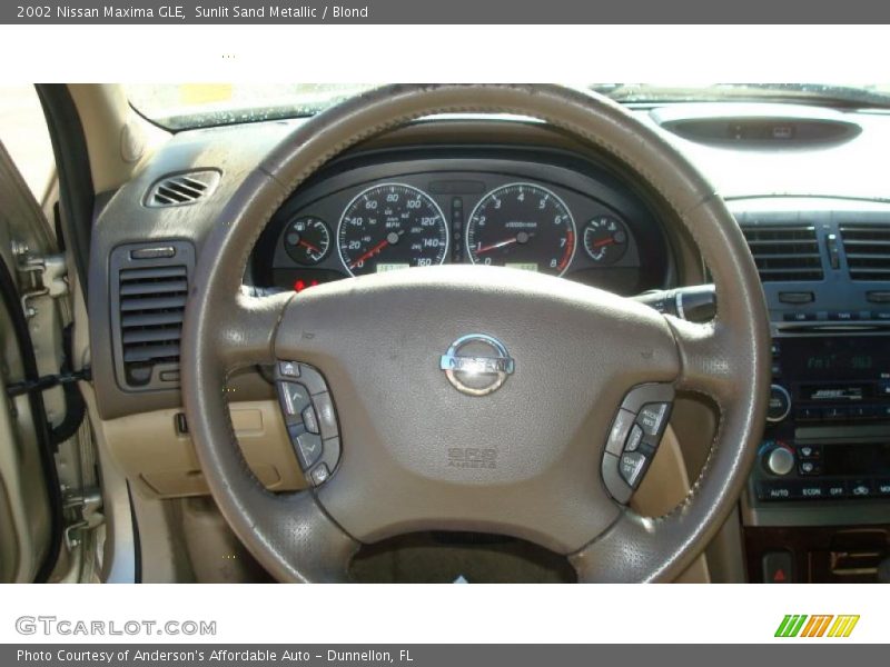 Sunlit Sand Metallic / Blond 2002 Nissan Maxima GLE