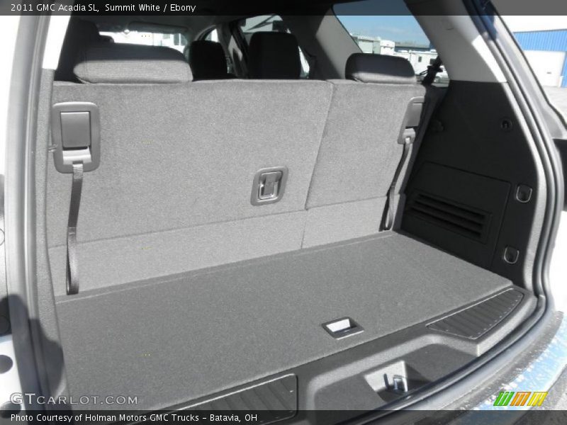 Summit White / Ebony 2011 GMC Acadia SL
