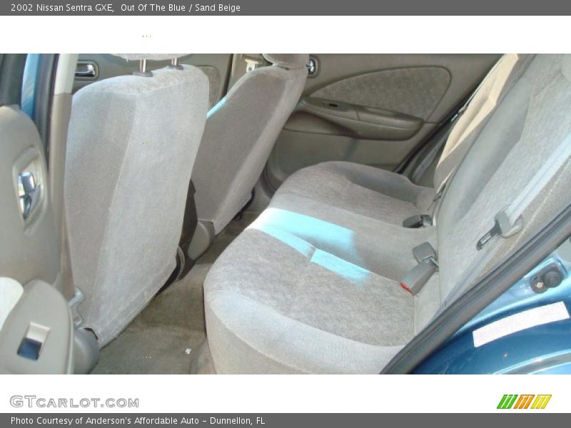 Out Of The Blue / Sand Beige 2002 Nissan Sentra GXE